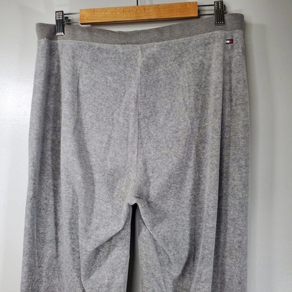 Tommy Hilfiger Vintage Y2K Drawstring Waist Lounge Pants Gray Size Medium - Picture 6 of 11